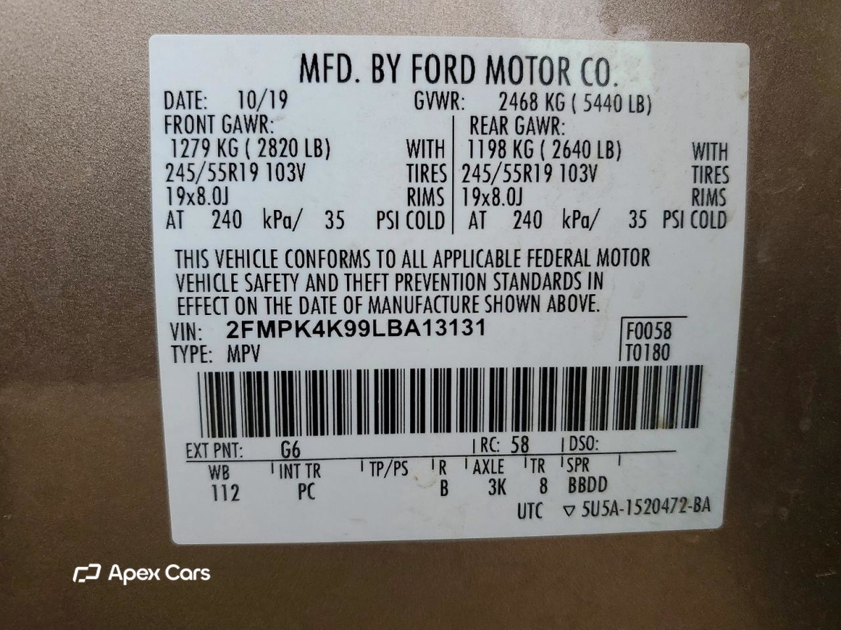 Ford Edge 2020