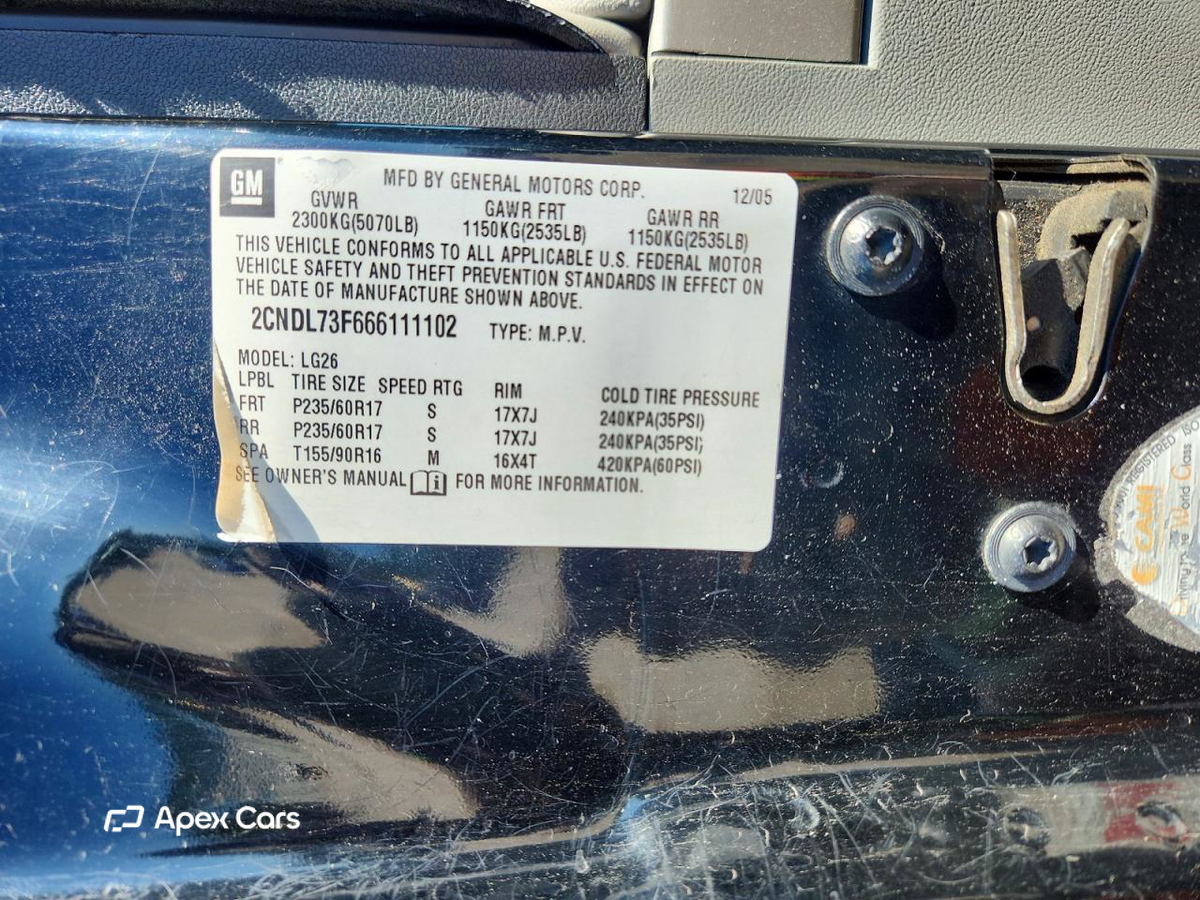 Chevrolet Equinox 2006