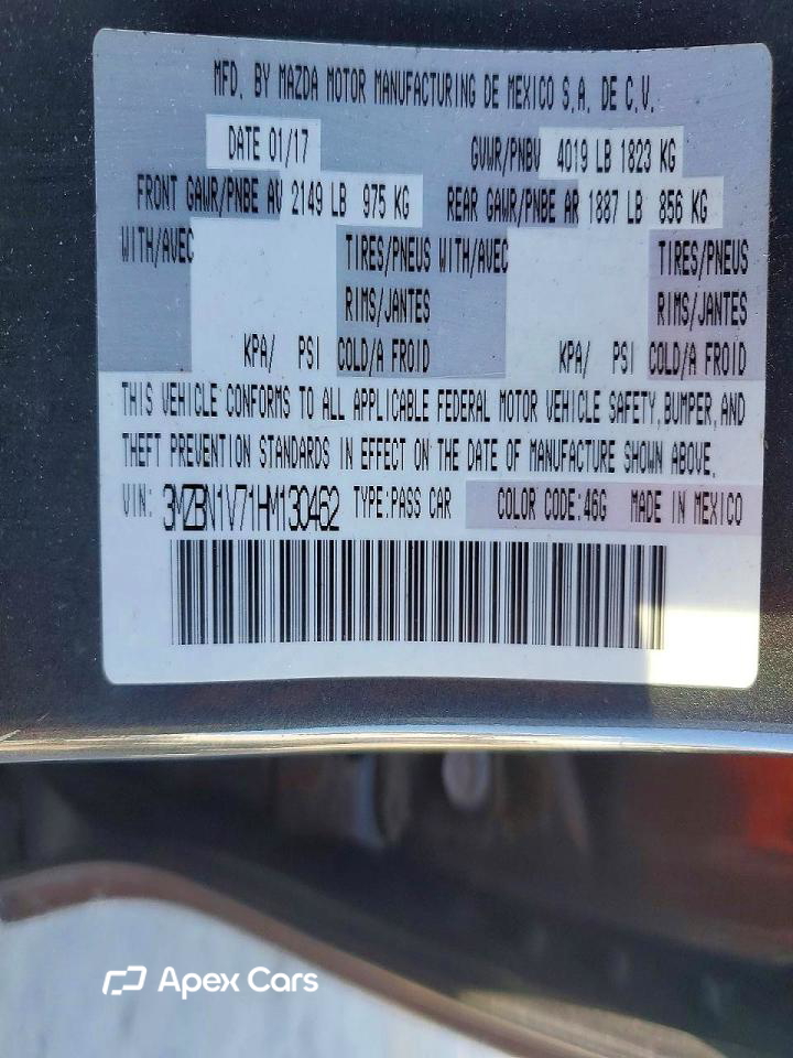 Mazda 3 2017