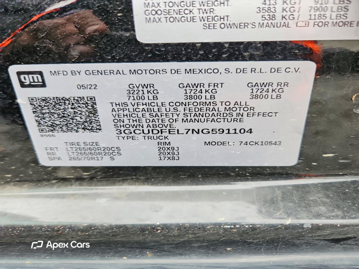 Chevrolet Silverado 2022
