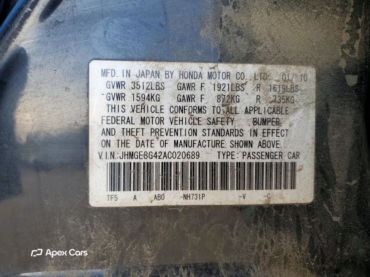 Honda Fit 2010