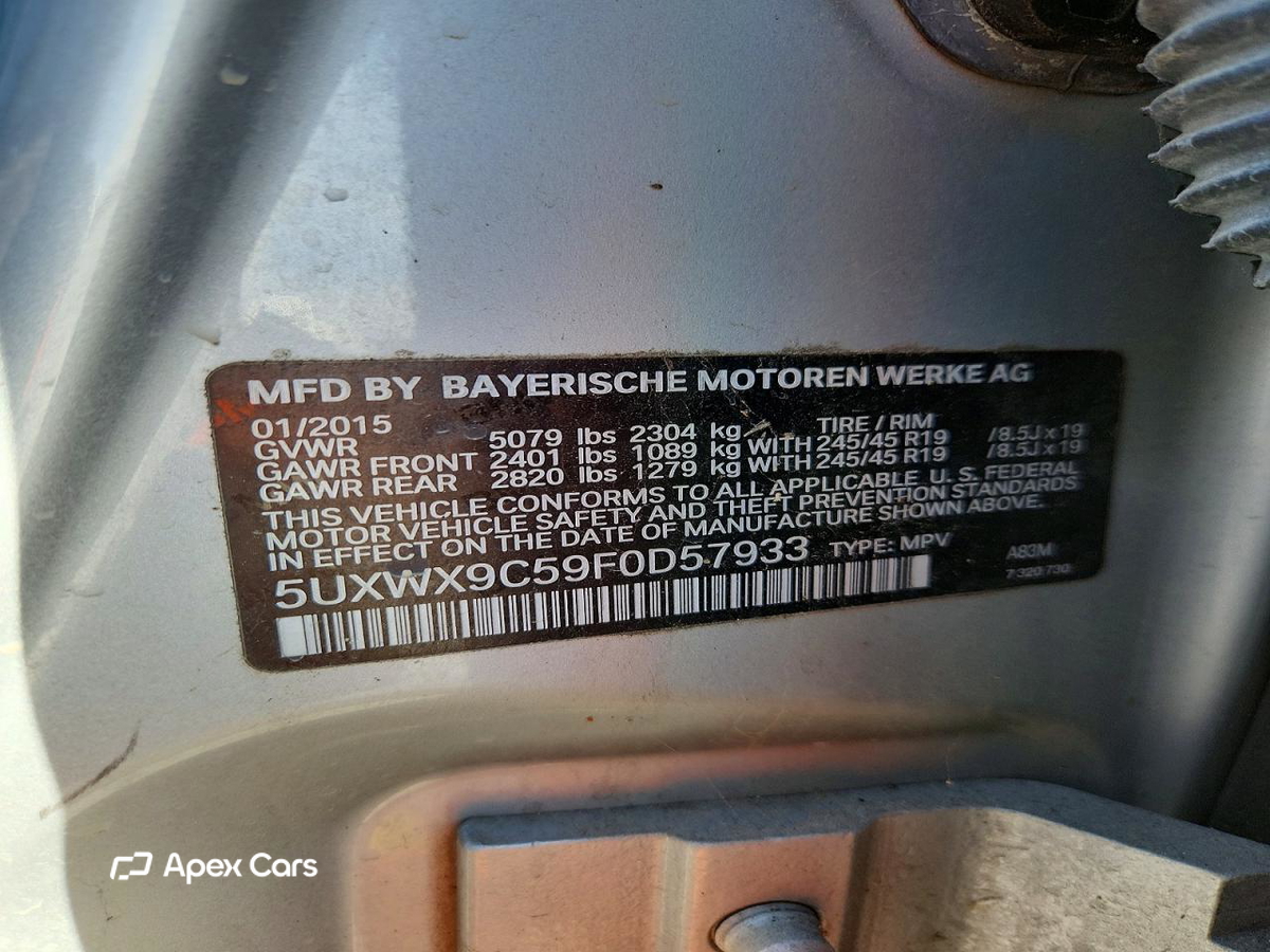 BMW X3 2015