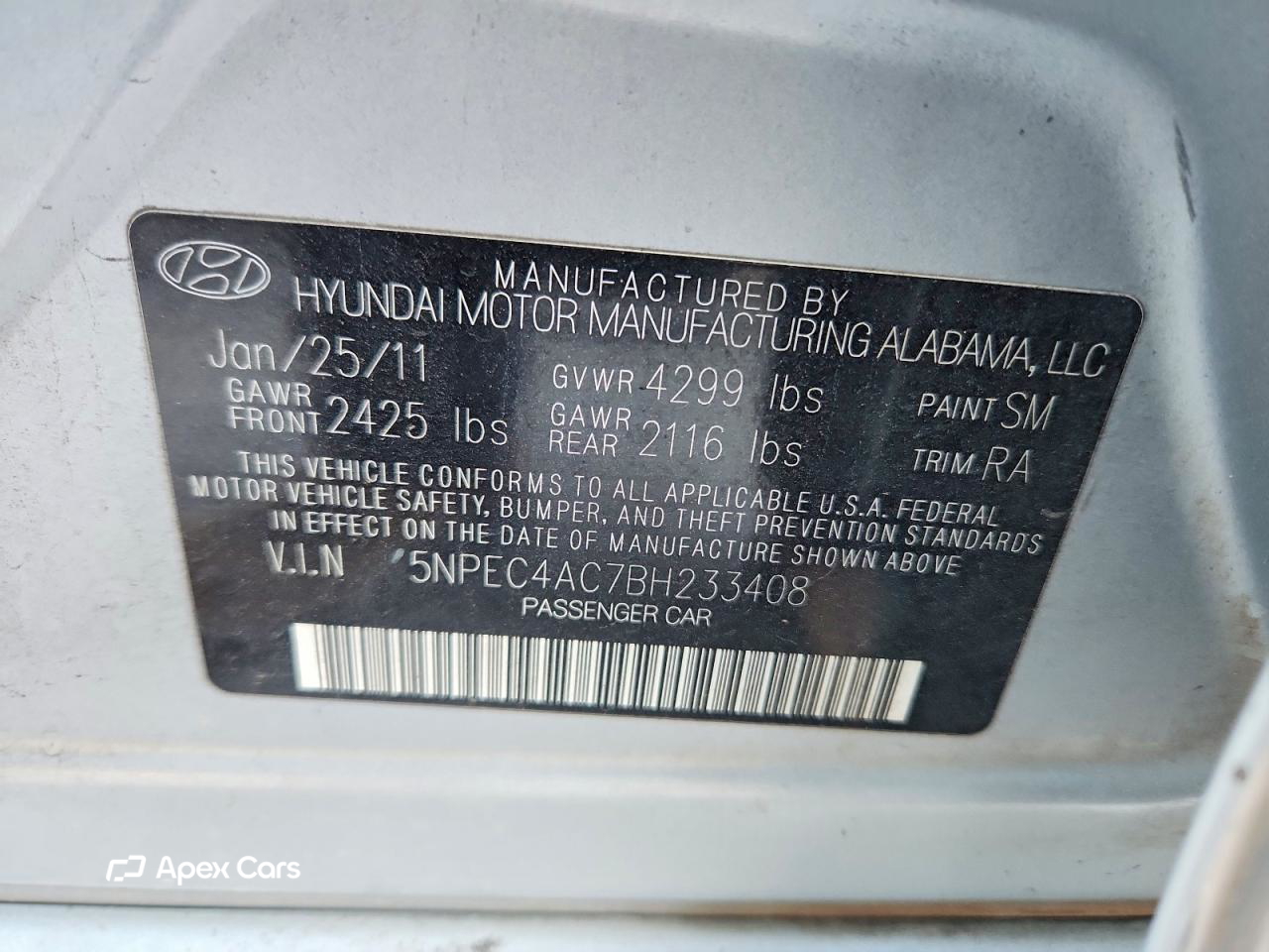 Hyundai Sonata 2011