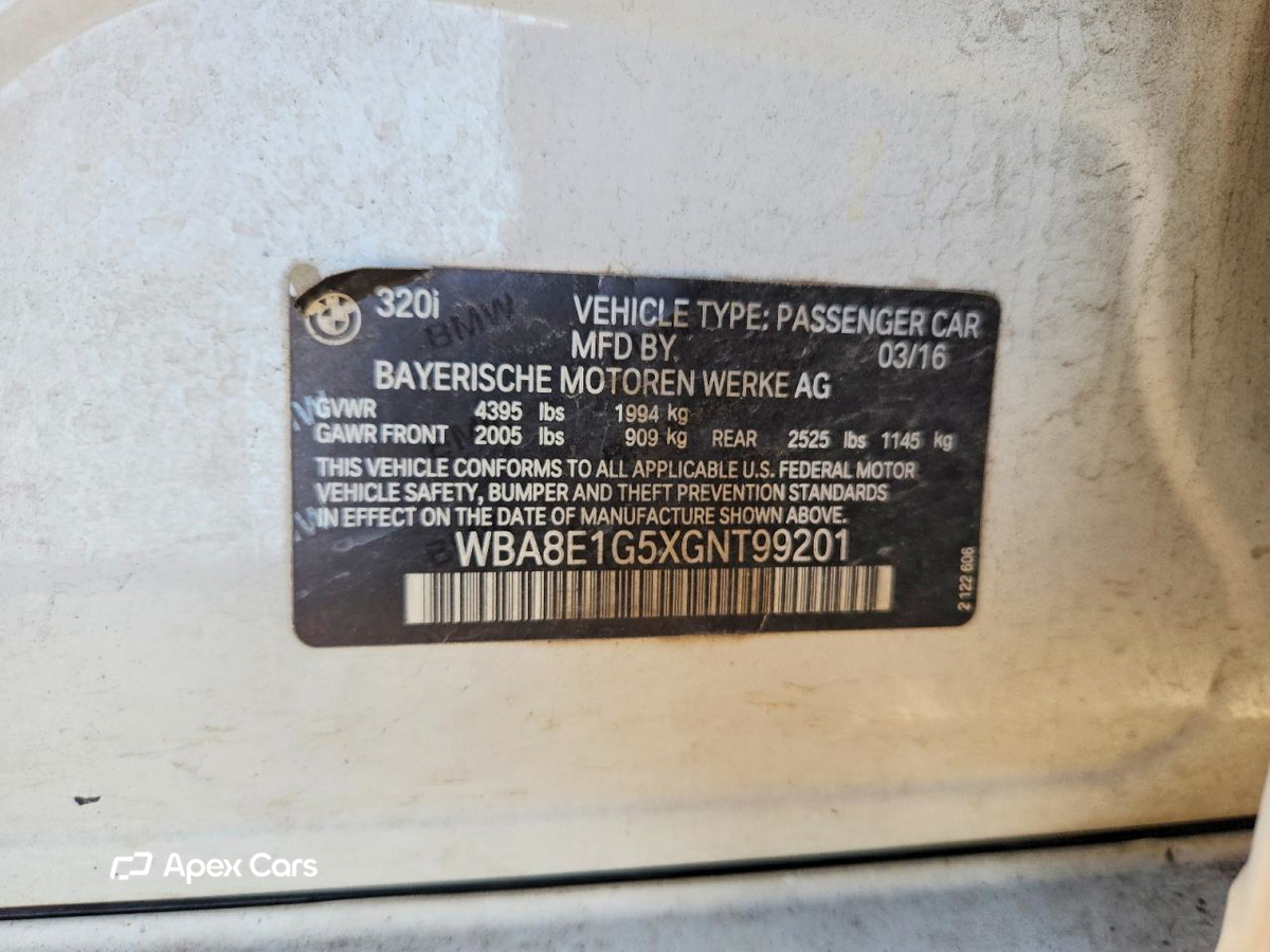 BMW Series 3 2016