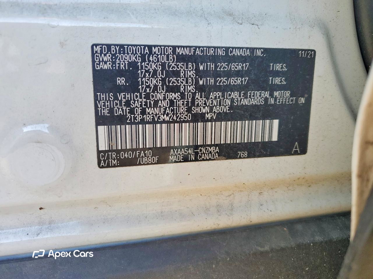 Toyota RAV 4 2021
