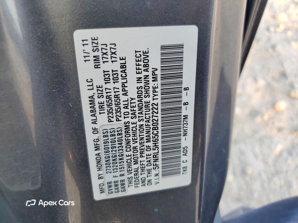 Honda Odyssey 2012