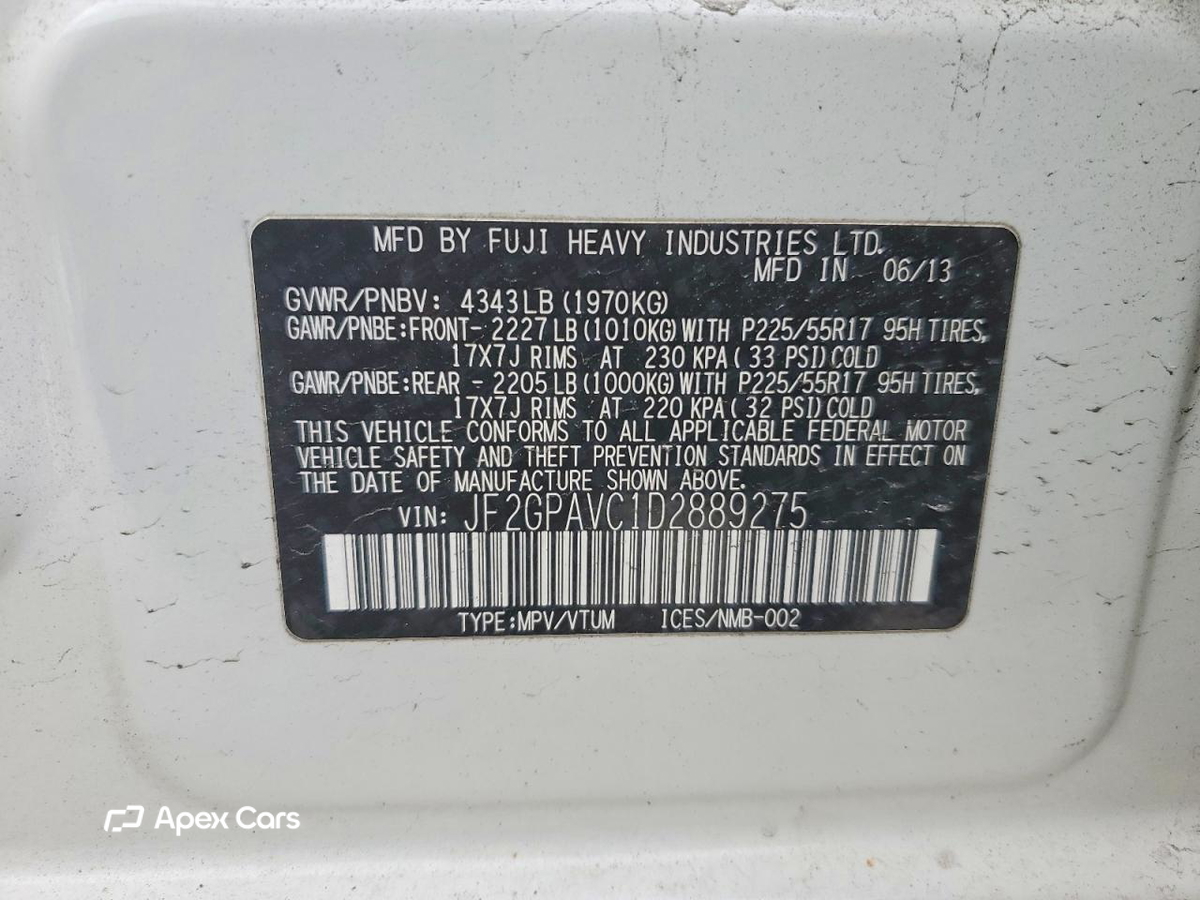 Subaru XV 2013