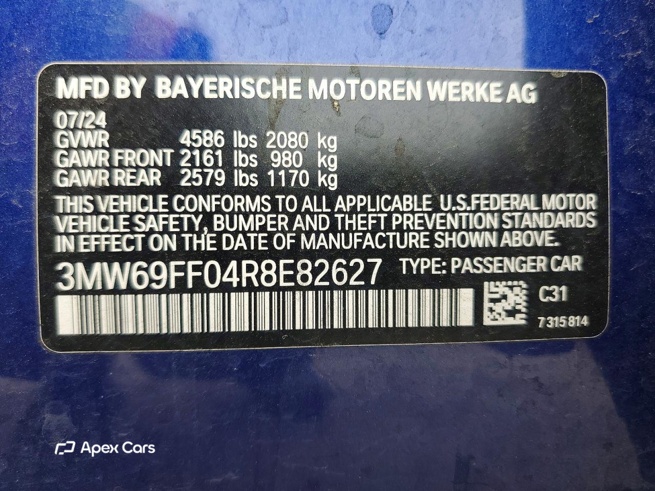BMW Series 3 2024