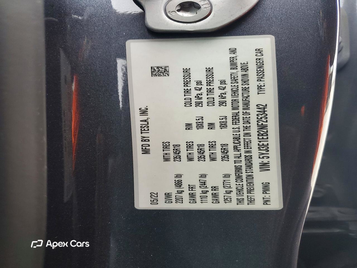Tesla Model 3 2022