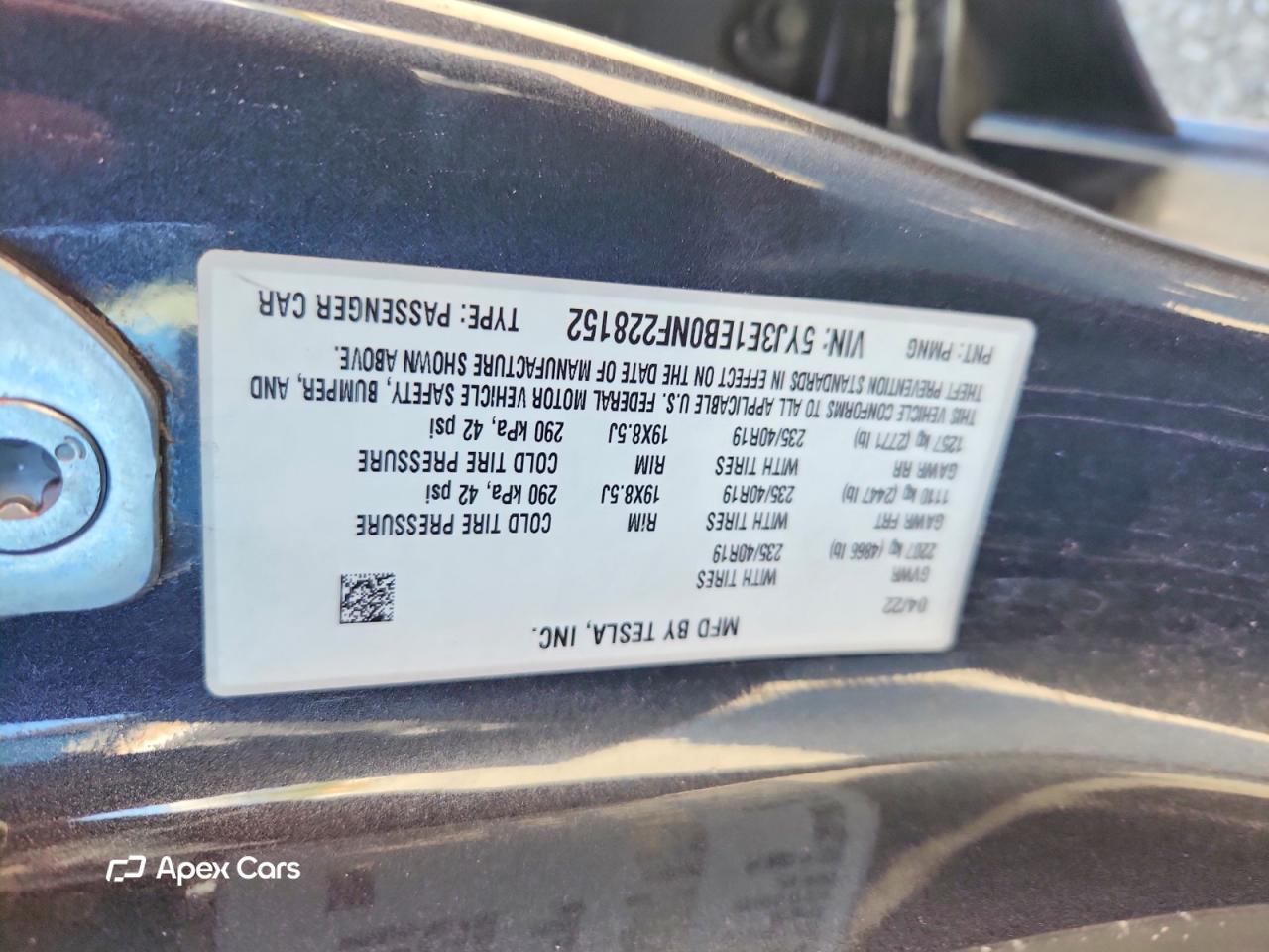 Tesla Model 3 2022