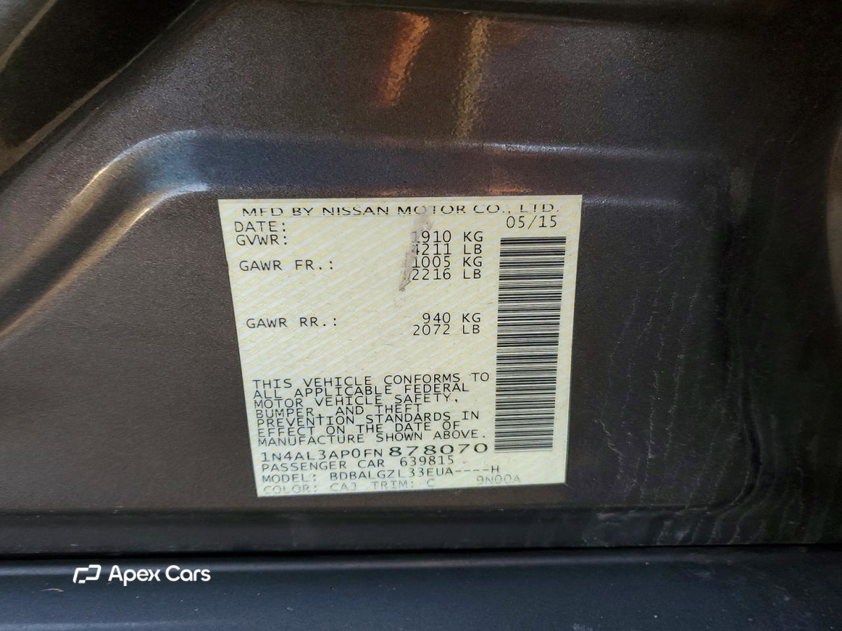 Nissan Altima 2015
