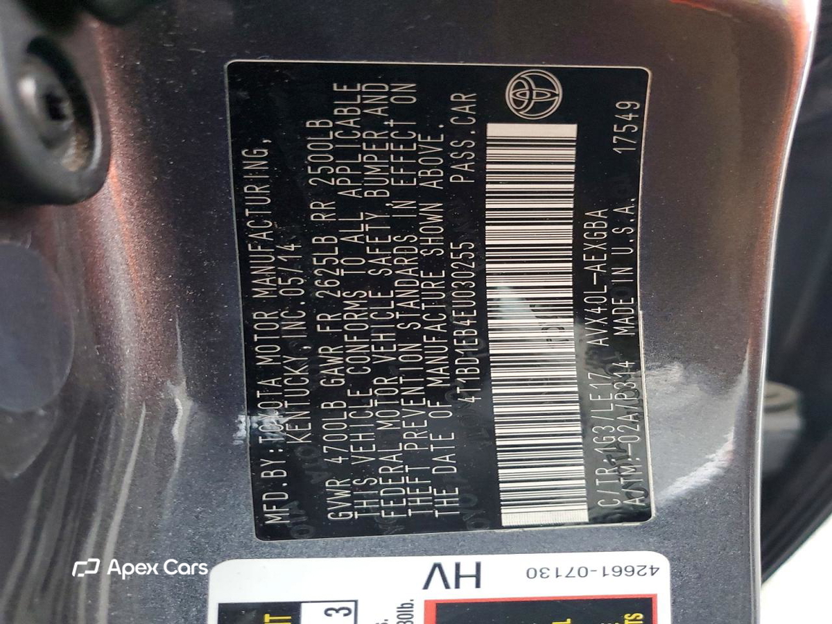 Toyota Avalon 2014