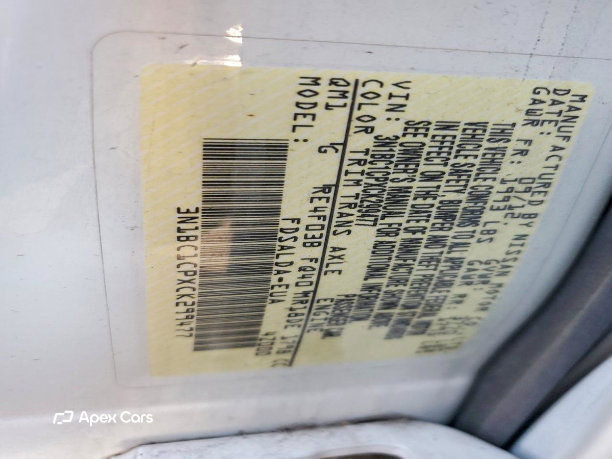Nissan Versa 2012