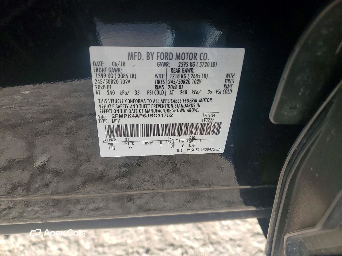 Ford Edge 2018