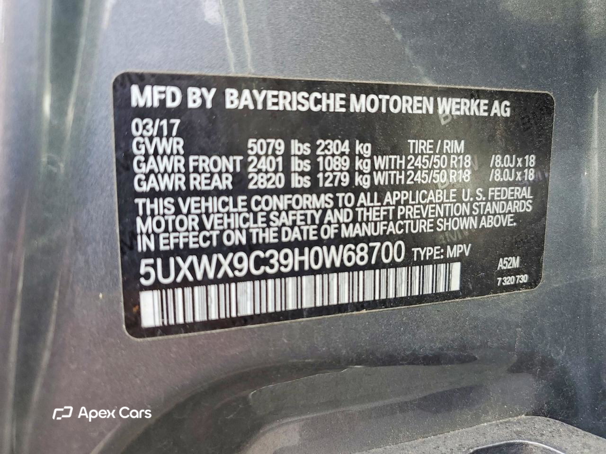BMW X3 2017