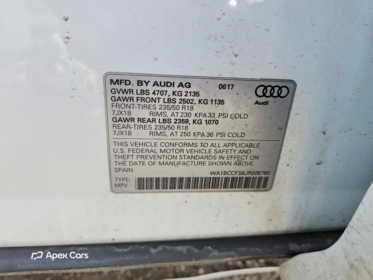 Audi Q3 2018
