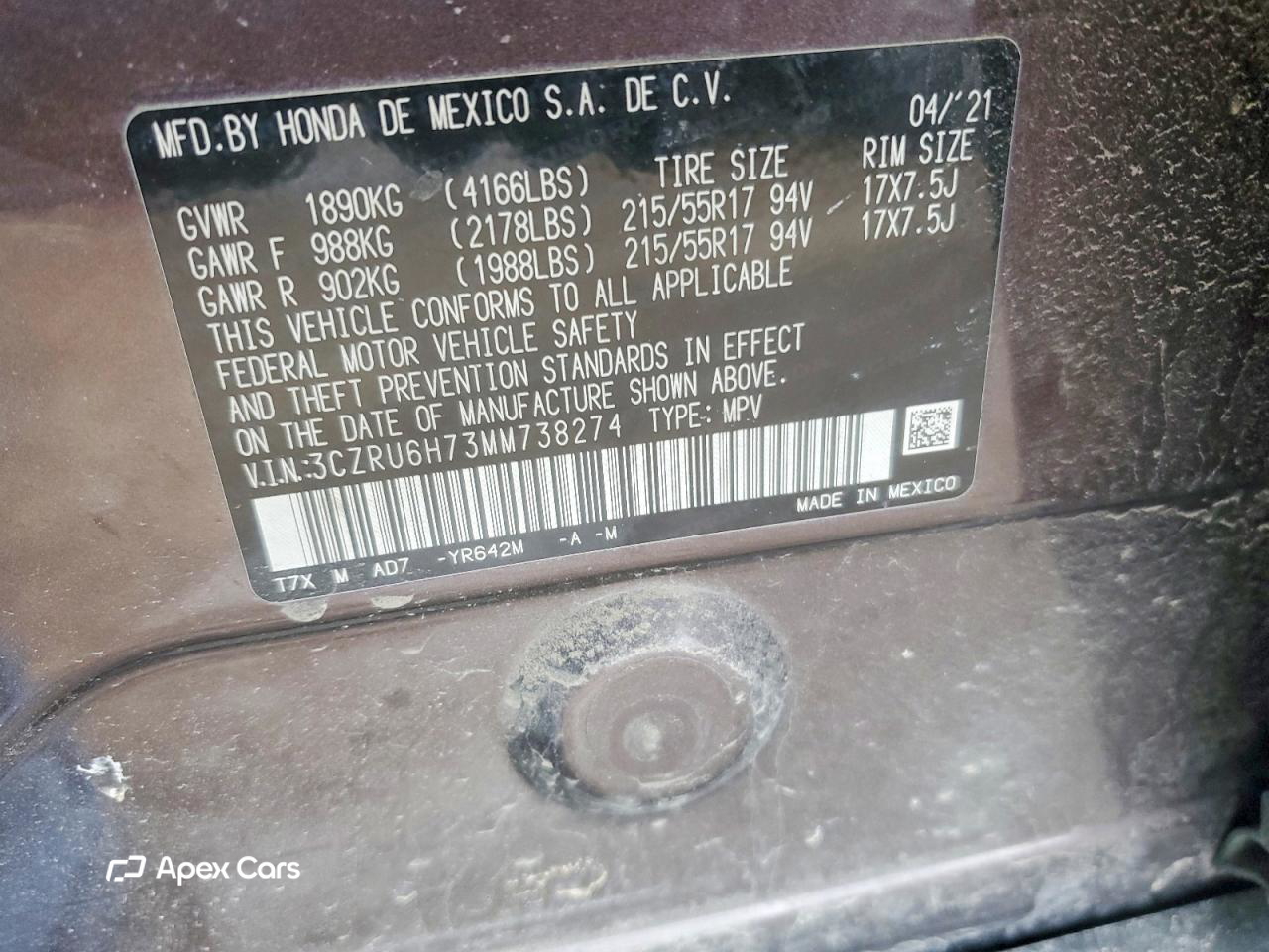 Honda HR-V 2021