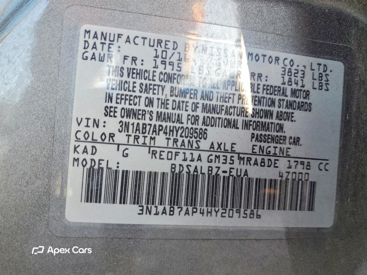 Nissan Sentra 2017