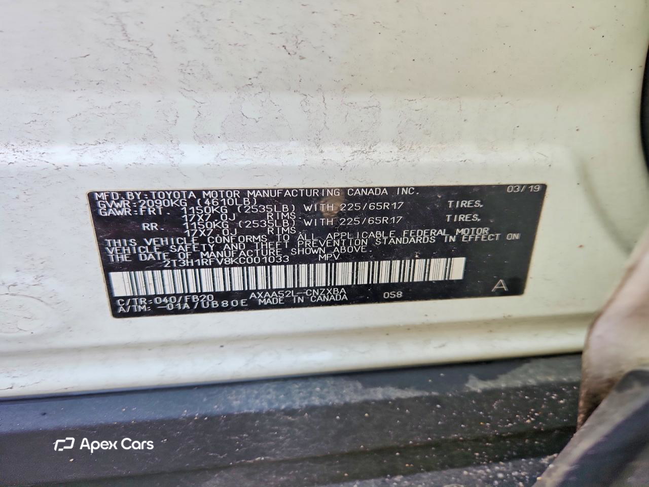 Toyota RAV 4 2019