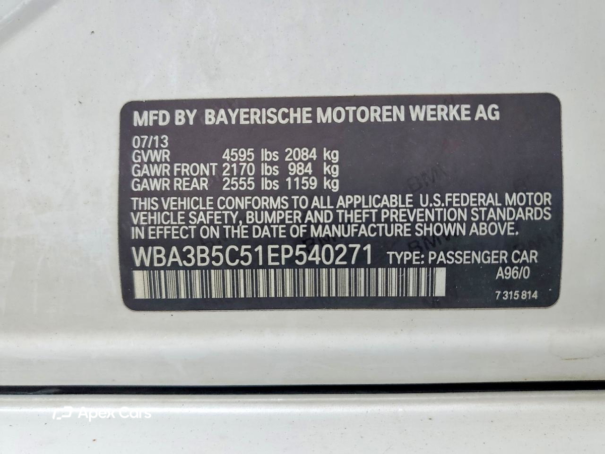 BMW Series 3 2014