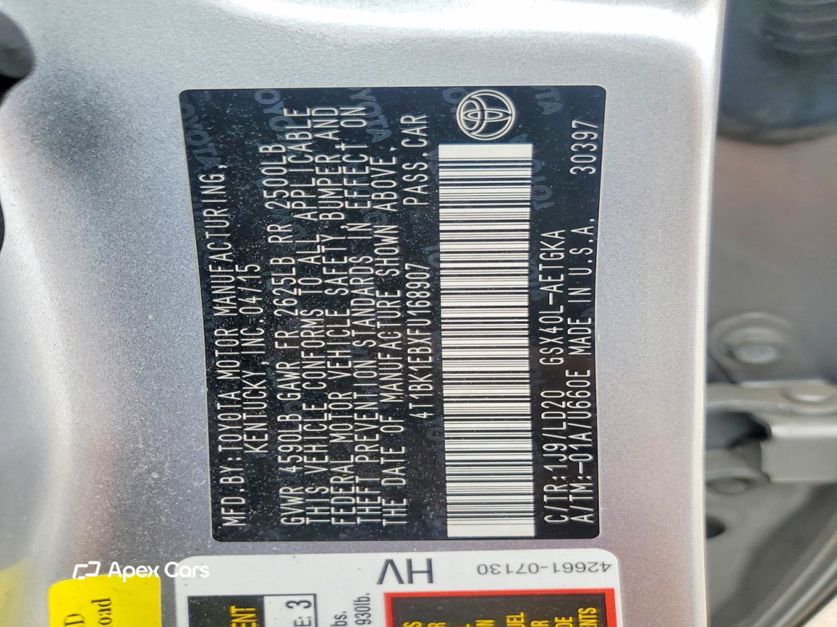 Toyota Avalon 2015