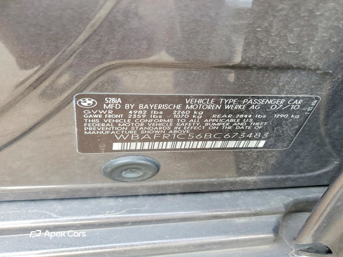 BMW Series 5 2011