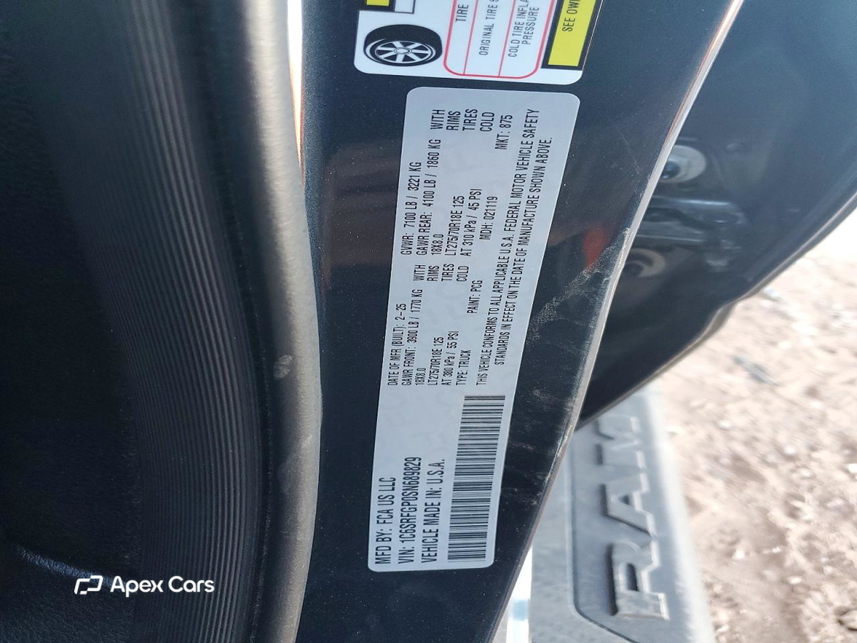 RAM 1500 2025