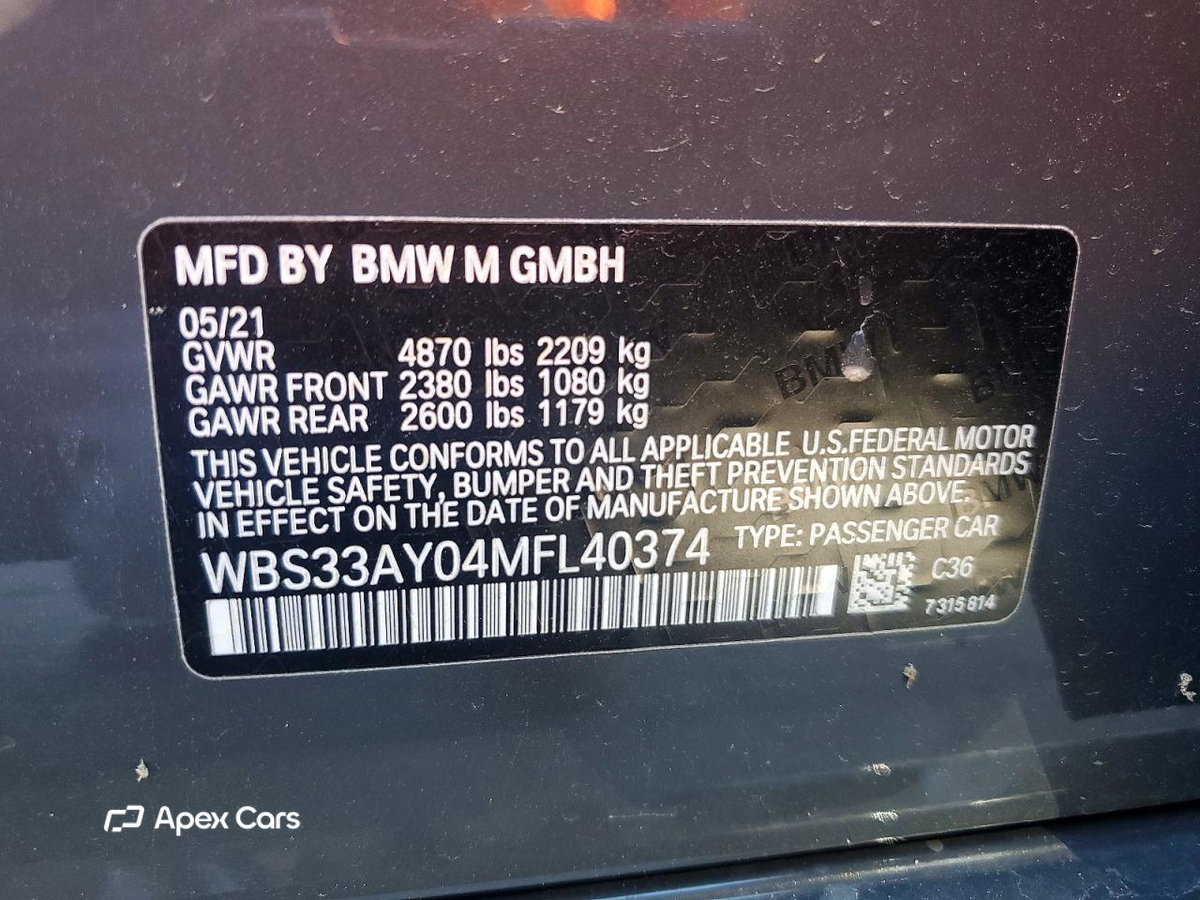 BMW M3 2021