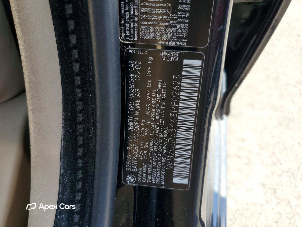 BMW Series 3 2003