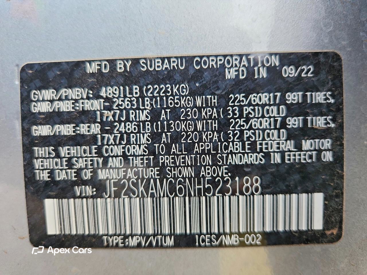 Subaru Forester 2022