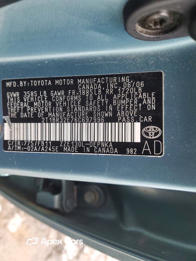 Toyota Corolla 2006
