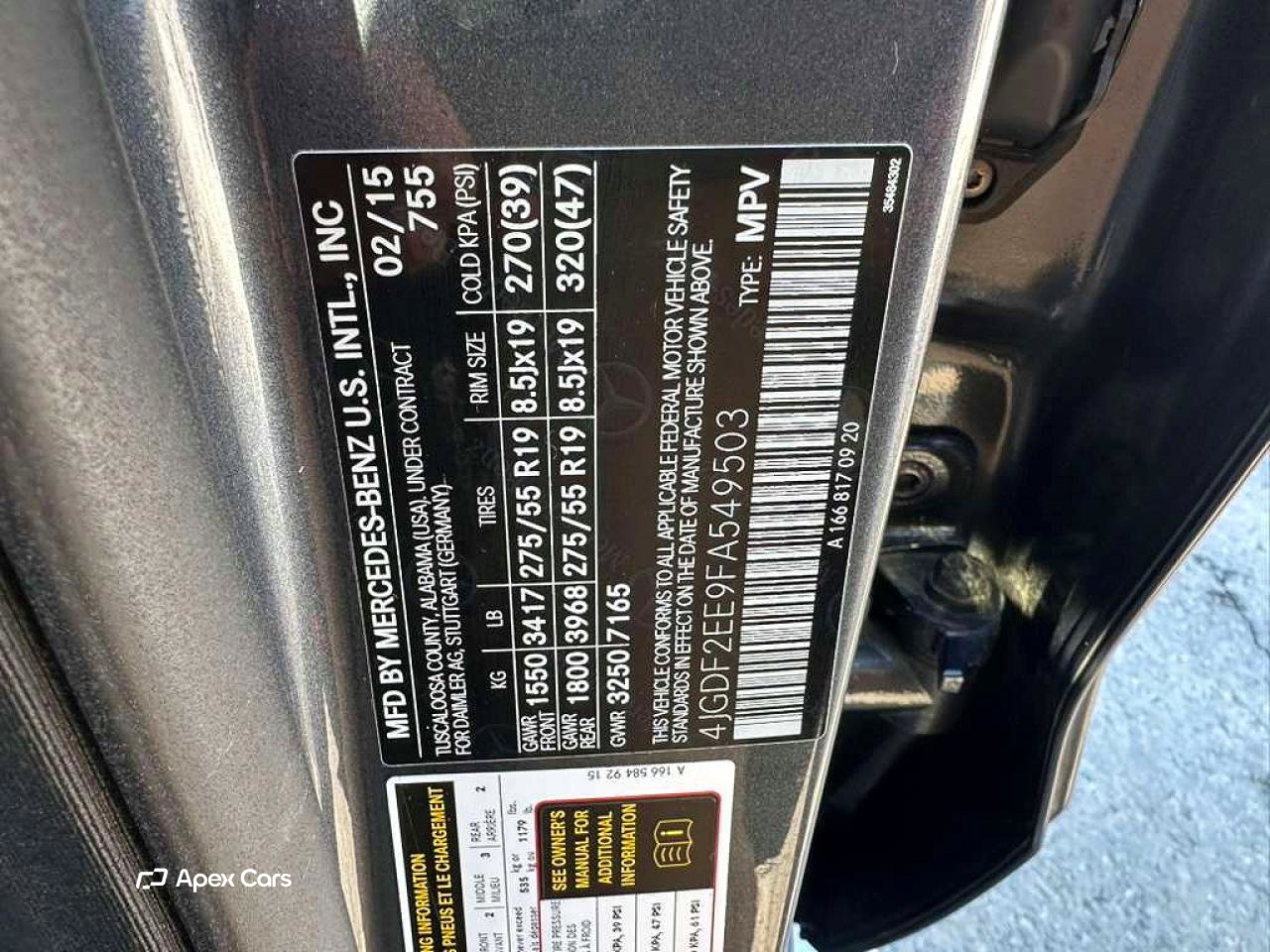 Mercedes-Benz GL-klasse 2015