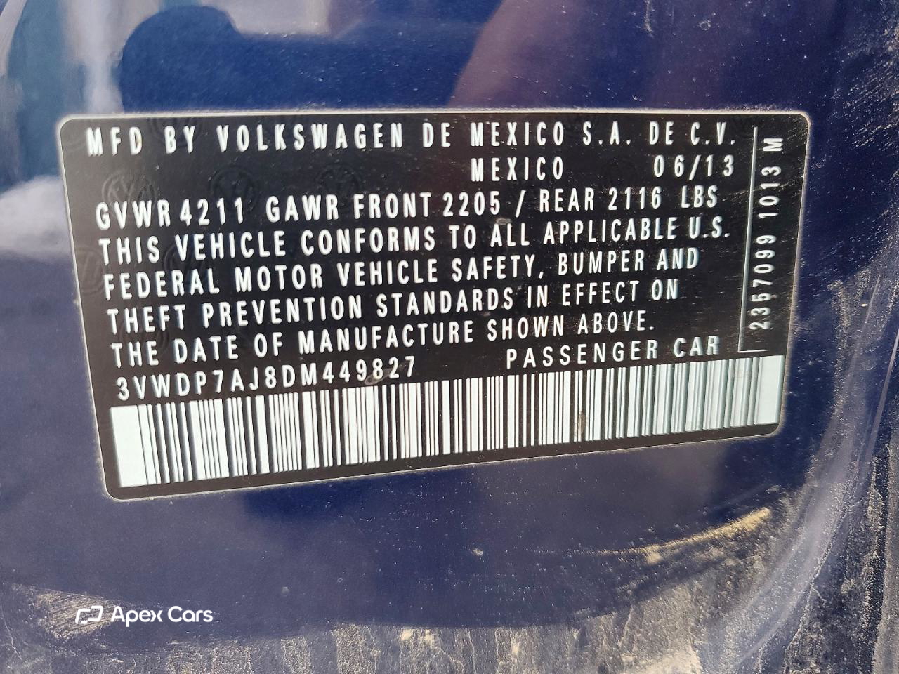 Volkswagen Jetta 2013