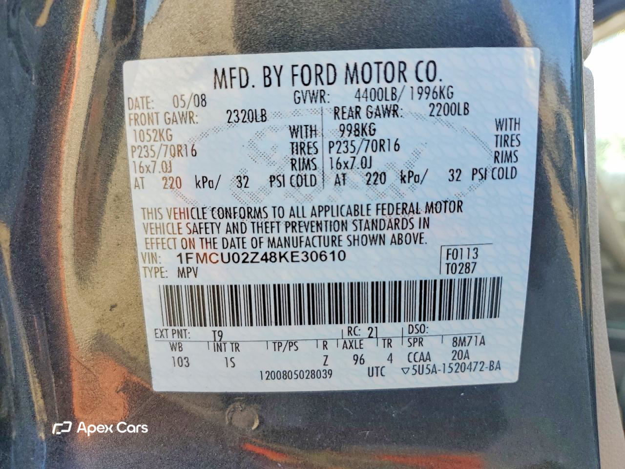 Ford Escape 2008