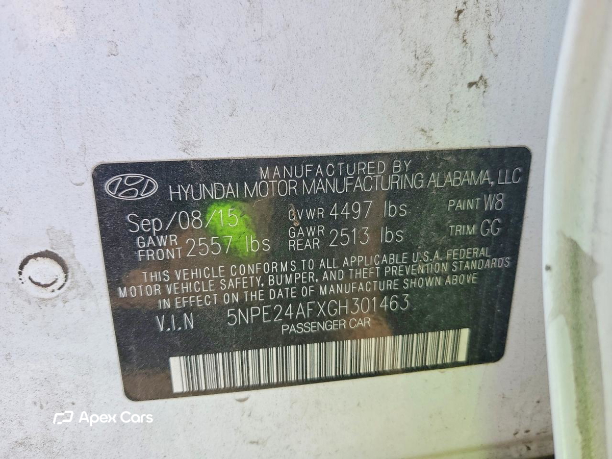 Hyundai Sonata 2016