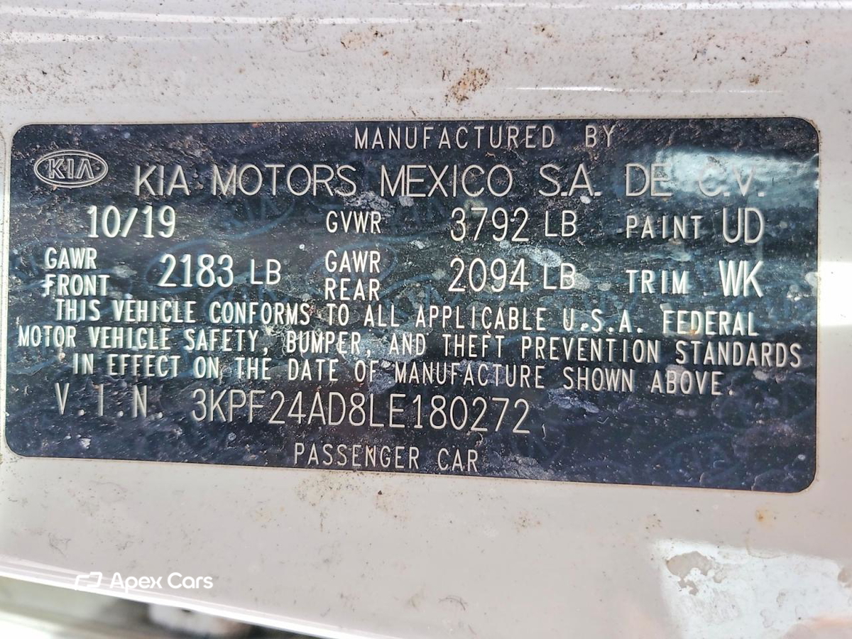 Kia Forte 2020