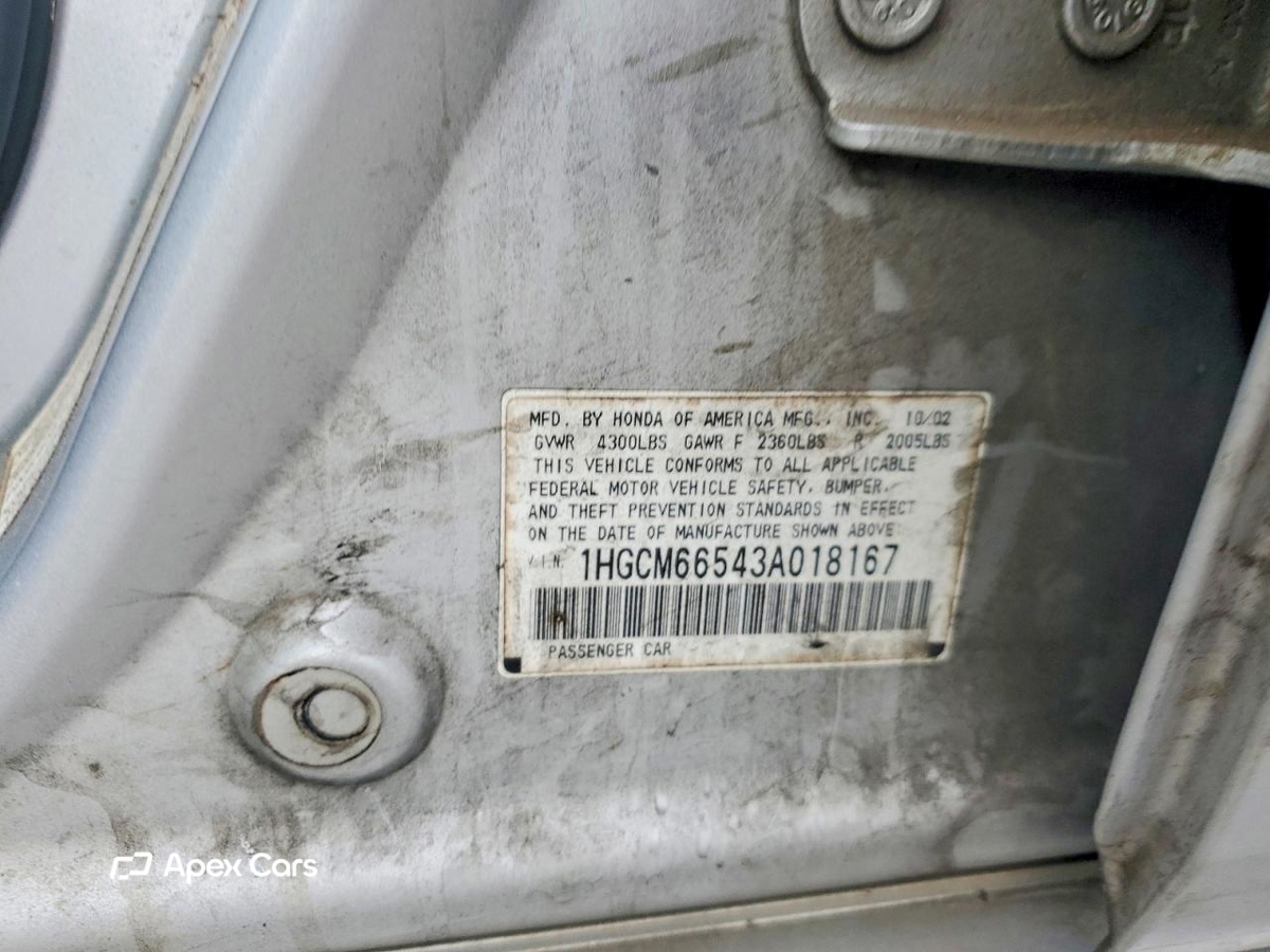 Honda Accord 2003