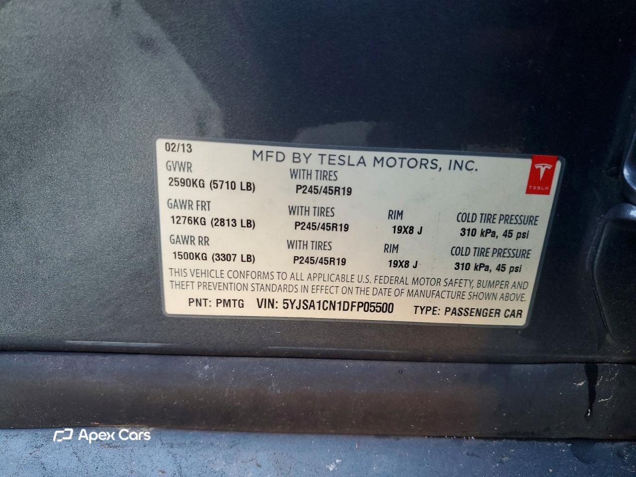 Tesla Model S 2013
