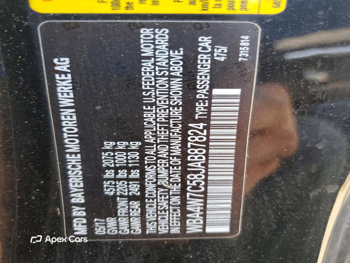 BMW Series 4 2018