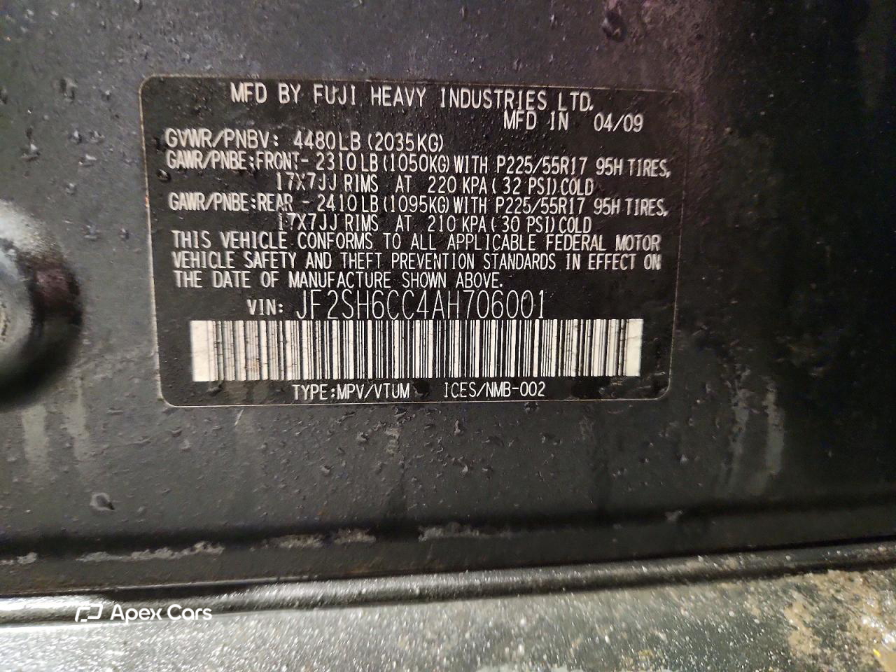 Subaru Forester 2010