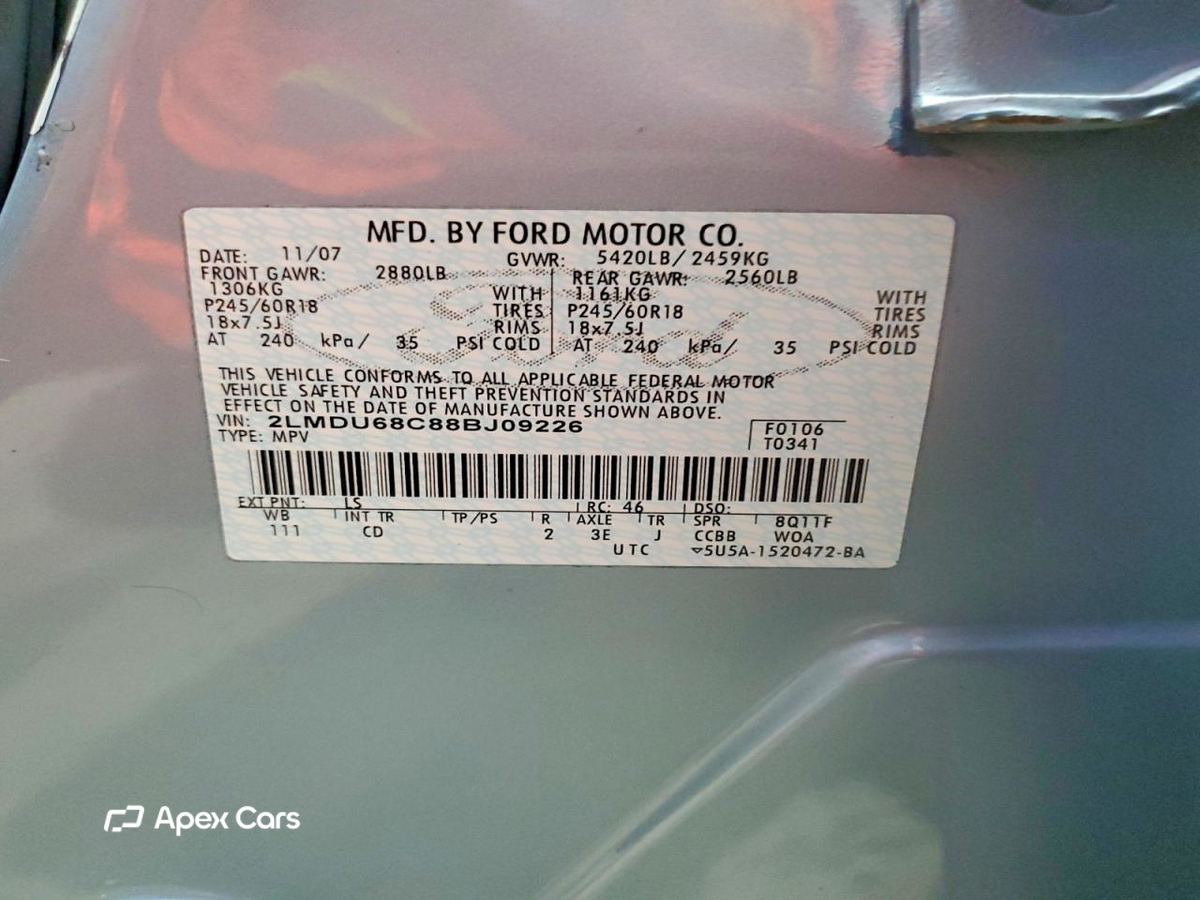 Lincoln MKX 2008
