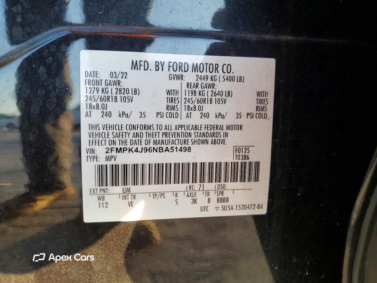 Ford Edge 2022