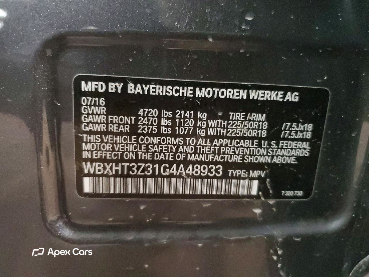 BMW X1 2016
