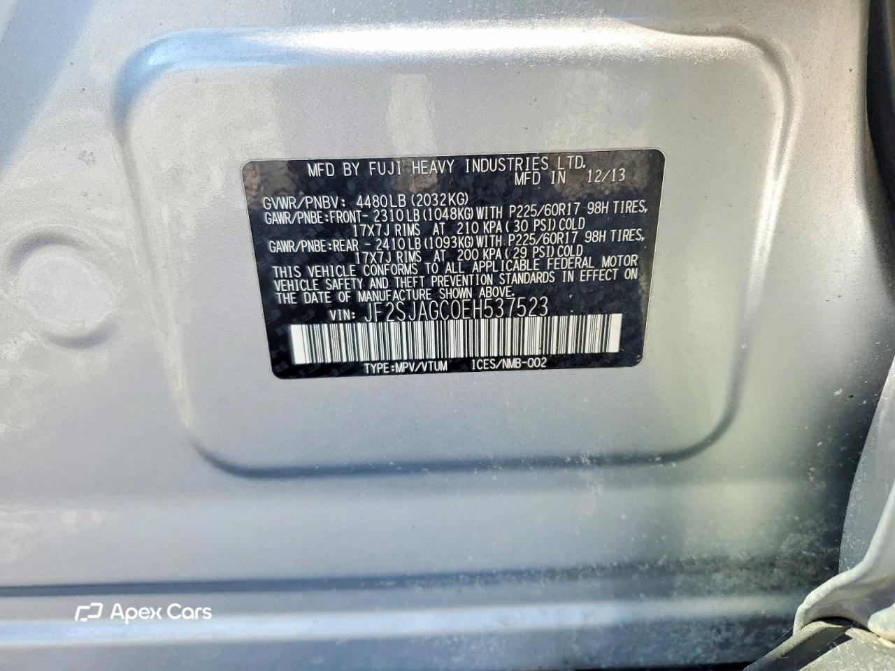 Subaru Forester 2014