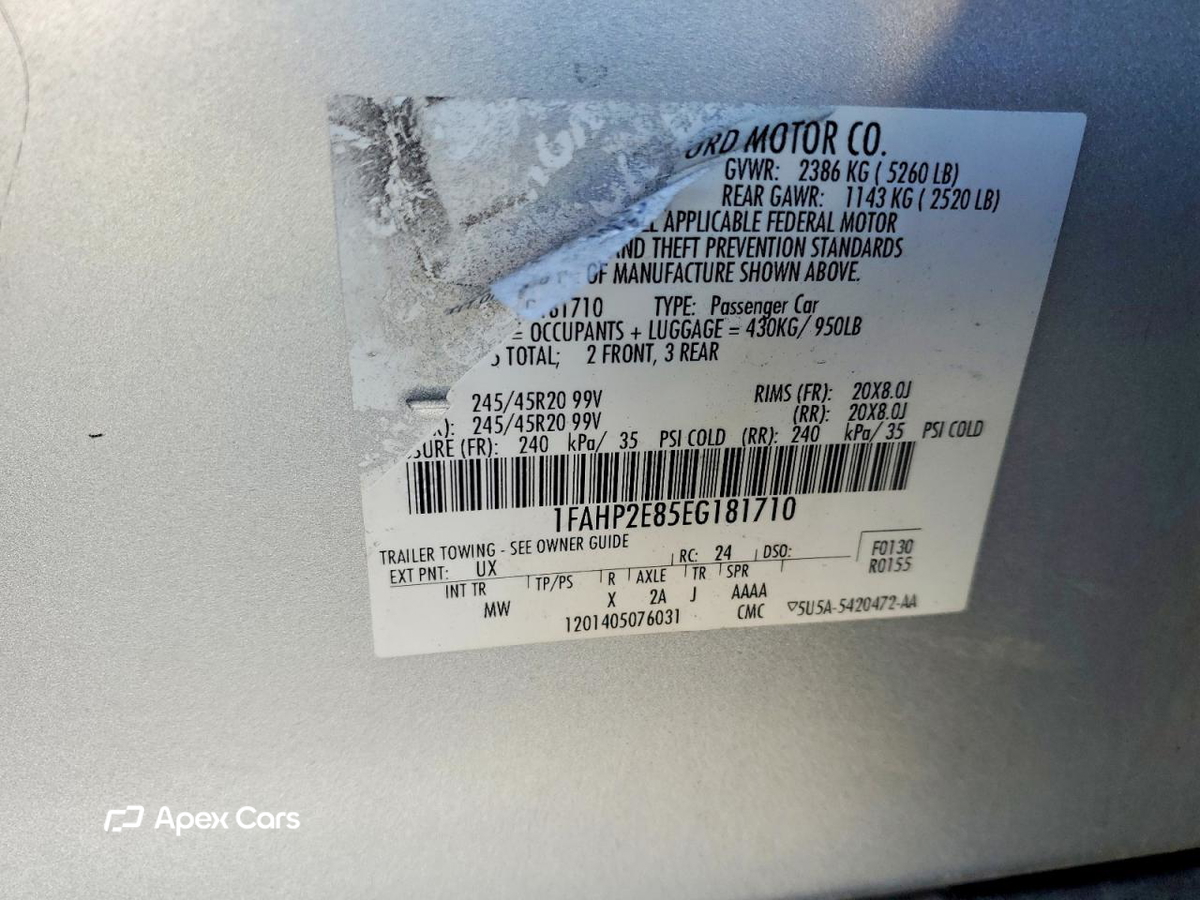 Ford Taurus 2014