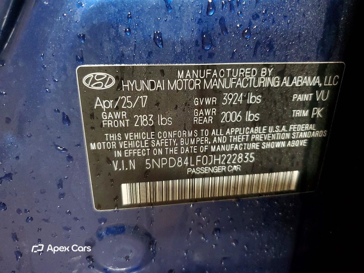 Hyundai Elantra 2018
