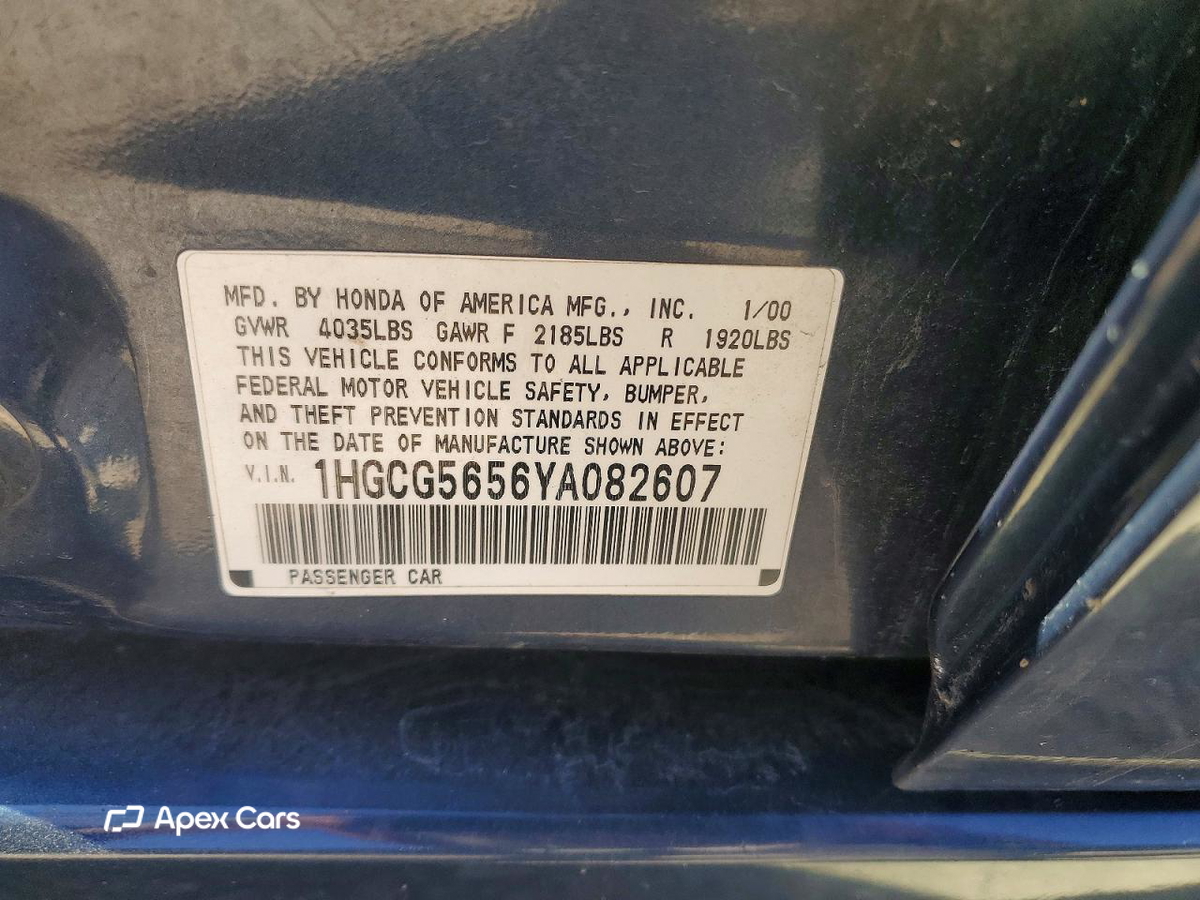 Honda Accord 2000