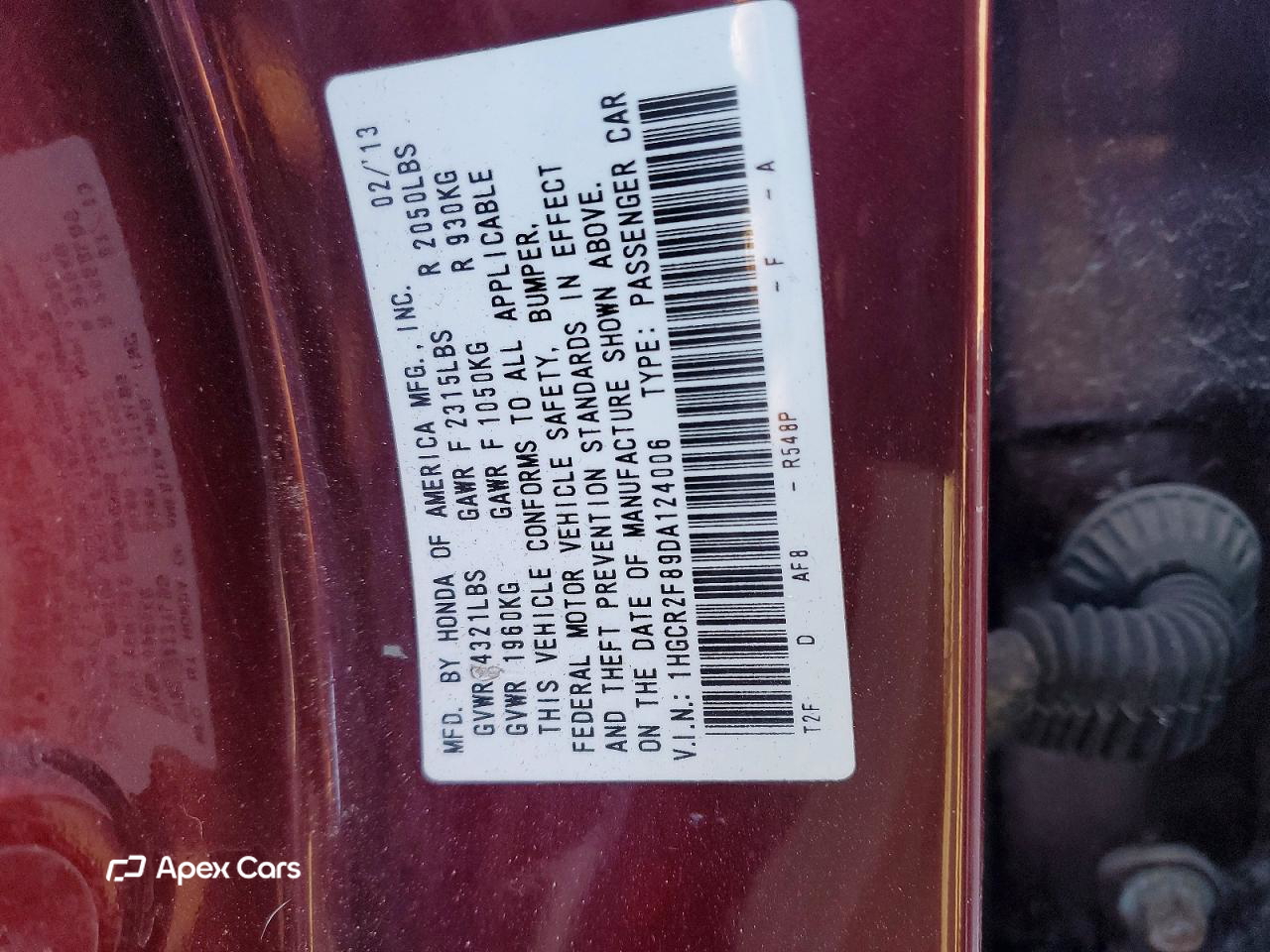 Honda Accord 2013