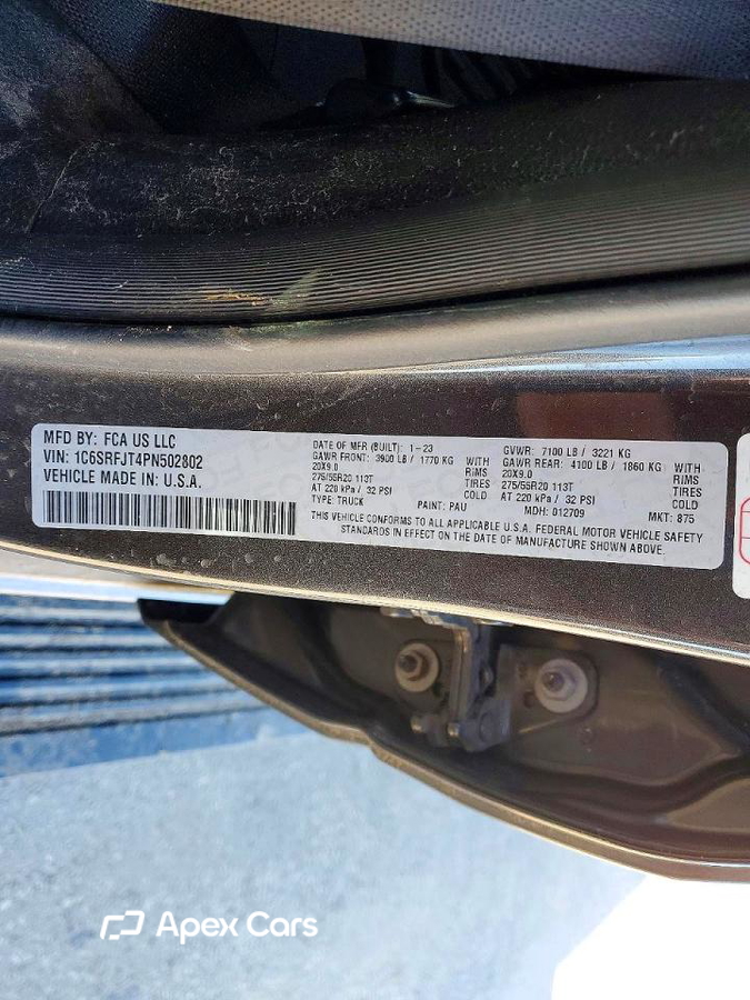 RAM 1500 2023
