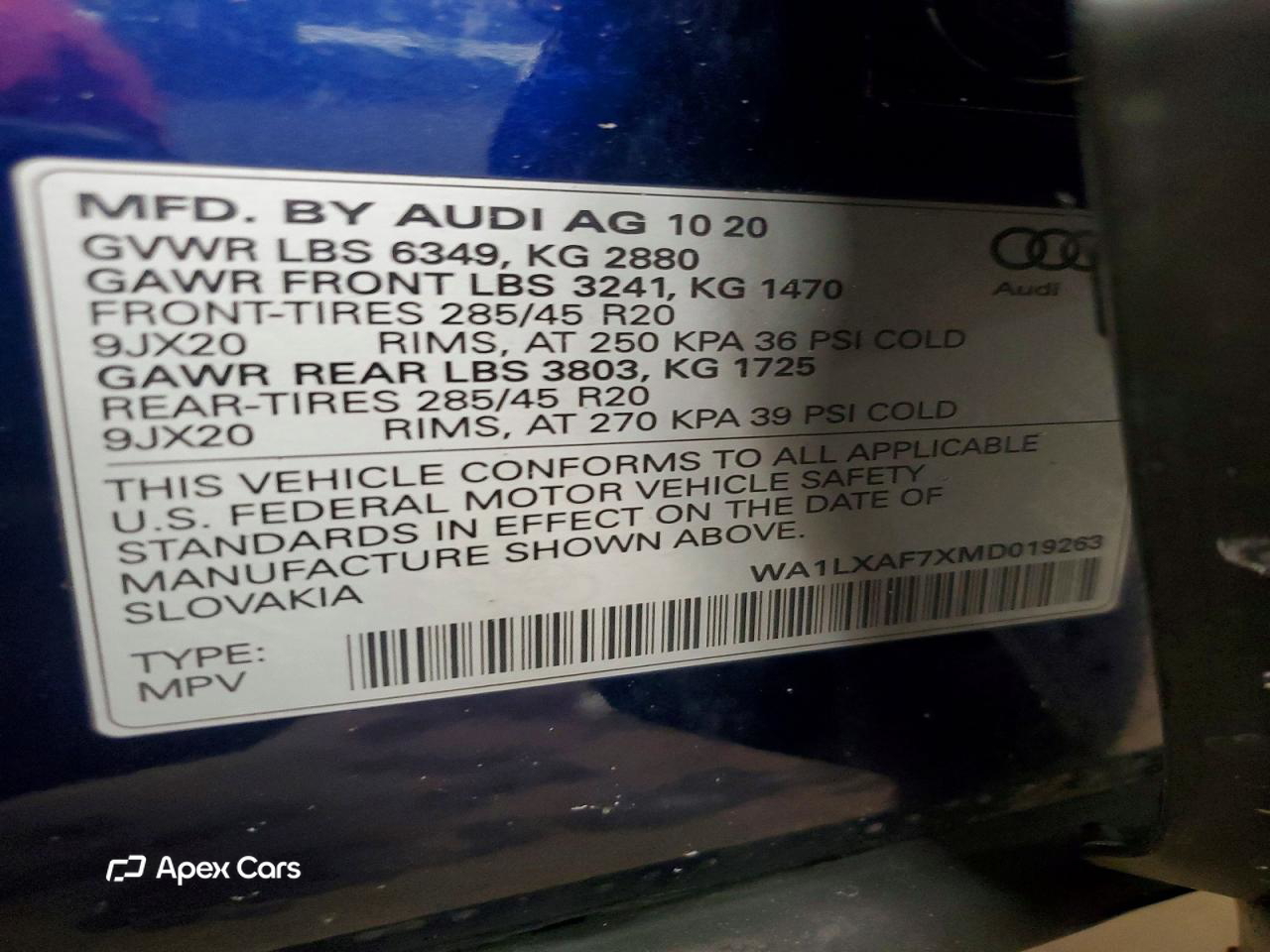 Audi Q7 2021
